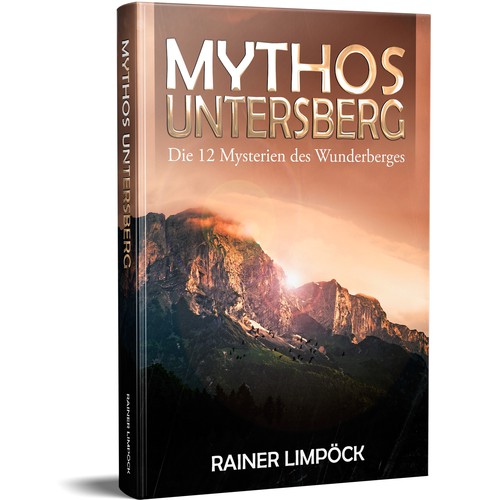 Mystical book cover with the title 'Mythos Untersberg'
