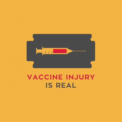 Blade design with the title 'Vaccine Injury Is Real'