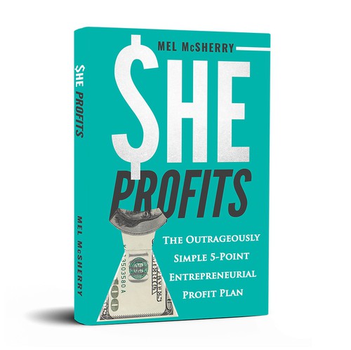 Money design with the title 'She Profits'