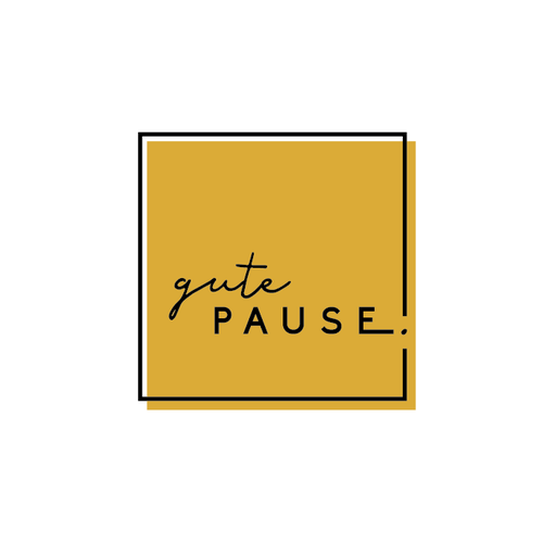 Logo with the title 'Brand Concept for Gute Pause'