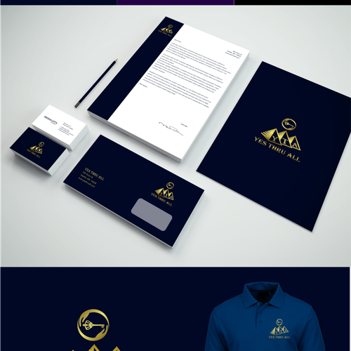 Number 3 logo with the title 'Pyramid brand'