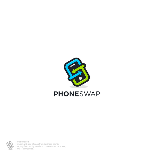 Recovery logo with the title ' ORIGINAL LOGO PHONESWAP'