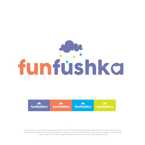 Textile logo with the title 'baby textile'