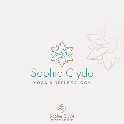 Logo with the title 'Logo for restorative-therapeutic-yoga-teacher'