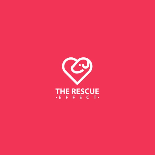 Rescue logo with the title 'Dog Lover'