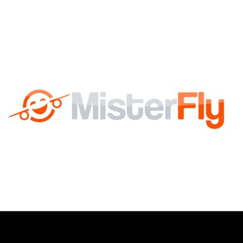 Smile design with the title 'Playful travel website logo'