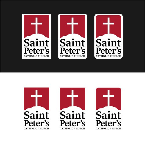 Warm logo with the title 'Rockin' church rock logo'