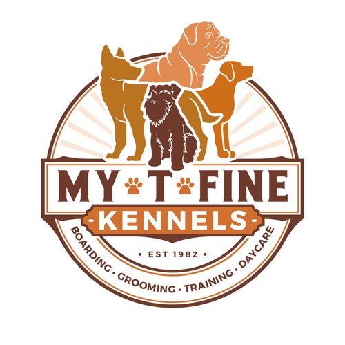 Veterinary brand with the title 'My-T-Fine Kennels'
