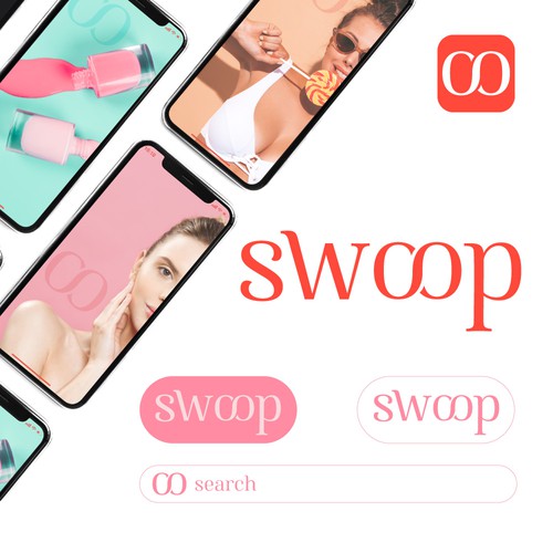 Search engine design with the title 'Bold logo concept for Beauty Search App'