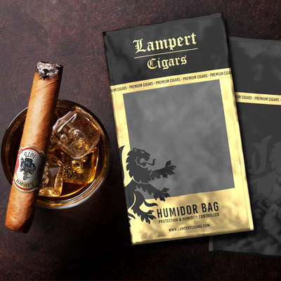 Humidor bag and label cigar