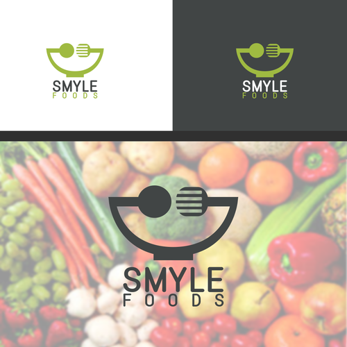 Attractive logo with the title 'Smyle foods'