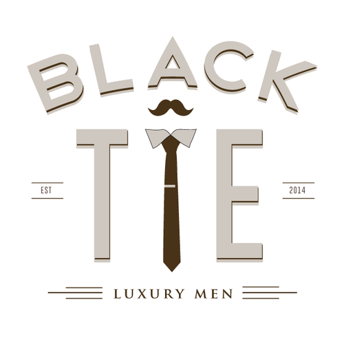Pet grooming logo with the title 'logo for luxury men's grooming brand'