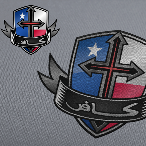 Patch logo with the title 'National MC Patch Logo'