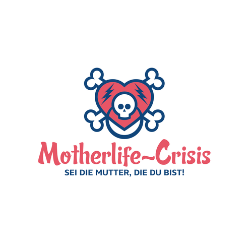 Mother design with the title 'Rough'n'Funny design for Childcare Blog'