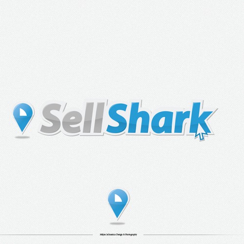 Shark logo with the title 'Create a wining logo for a new Modern Tech Company ! SIMPLE'