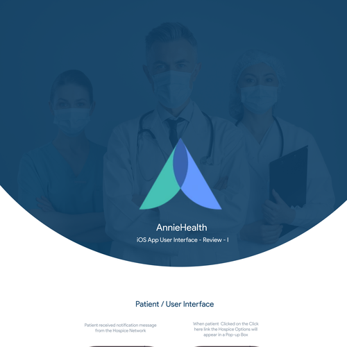 Hospitality design with the title 'Design an app that Design an app that helps care for our most vulnerable patientshelps care for our most vulnerable patients'