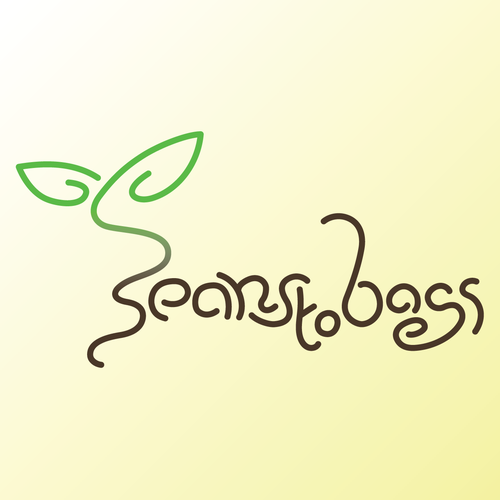 Sprout logo with the title 'Logo Concept for Non-Profit Coffee Roasting Company'