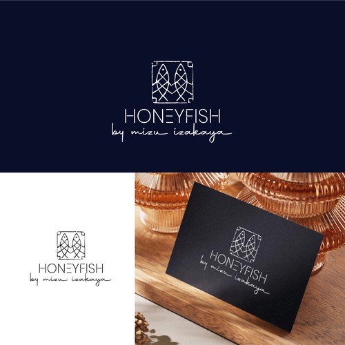 Cool brand with the title 'A high end vibe sushi restaurant'