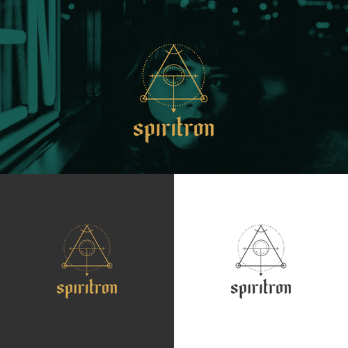 Gothic logo with the title 'Mystic Logo for clothe brand'