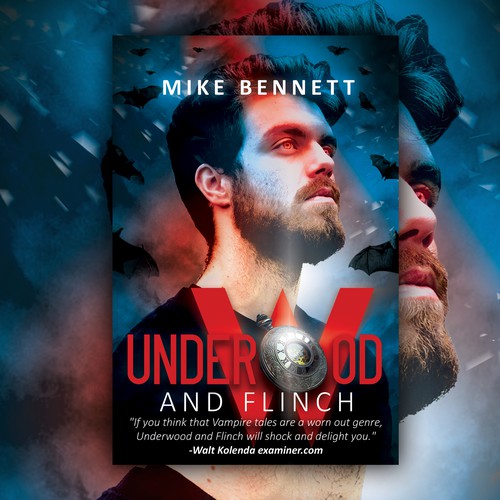 Graphic book cover with the title 'Underwood and Flitch! '