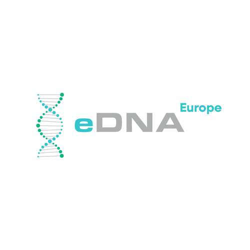 DNA brand with the title 'Logo for a European Environmental DNA Society'