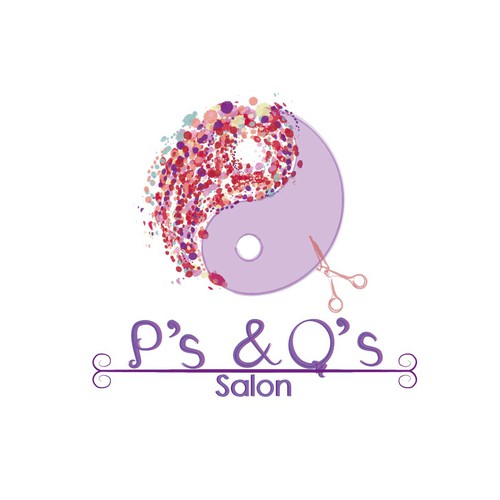 Yin-yang logo with the title 'Yin Yang Dual color '