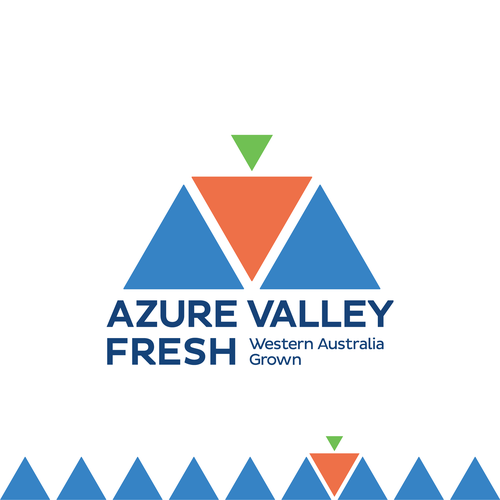 Valley logo with the title 'Azure Valley Fresh'