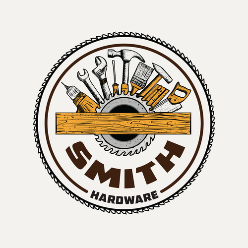 Saw logo with the title 'Local hardware to support our customers.'