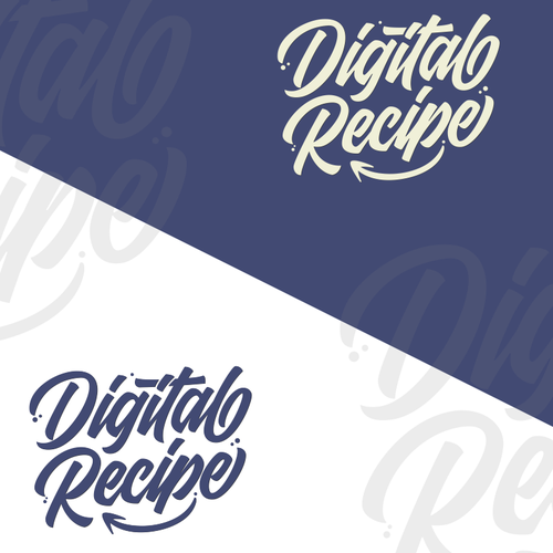 Clothing line logo with the title 'Digital Recipe'