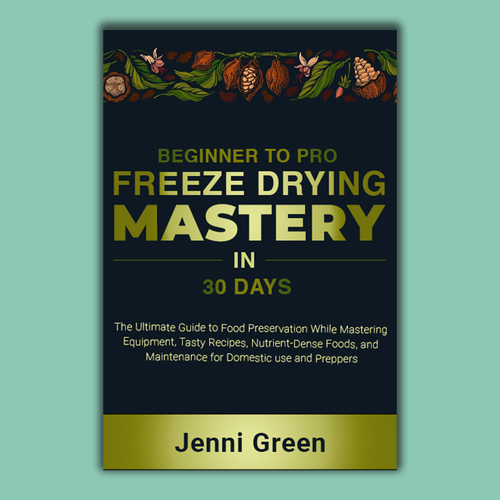 Unique book cover with the title 'Book Cover Design'