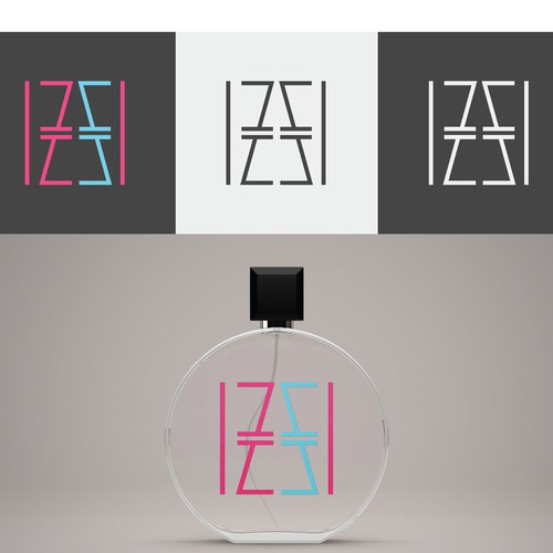 Budget design with the title 'IZZI - Fragrance range offered to working women on the go'