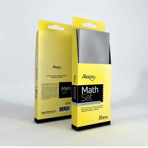 Tool design with the title 'Minimal design for Math Set'