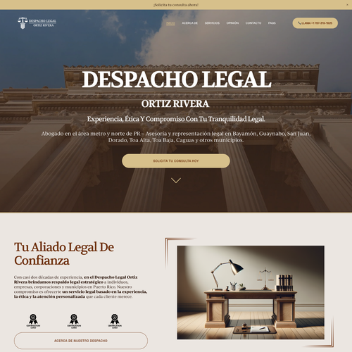 Design with the title 'Despacho Legal Design'