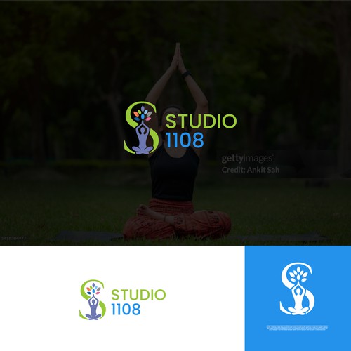 Communications brand with the title 'Studio 1108 Logo'
