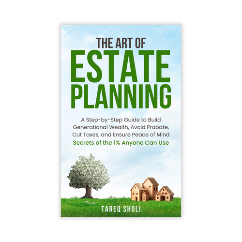 Real estate book cover with the title 'Ebook Cover '