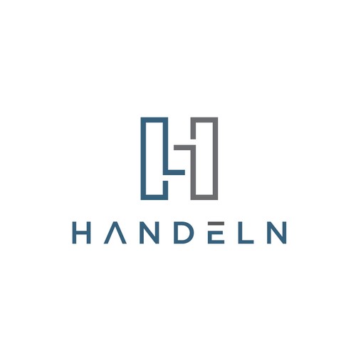 Accounting logo with the title 'Handeln logo'