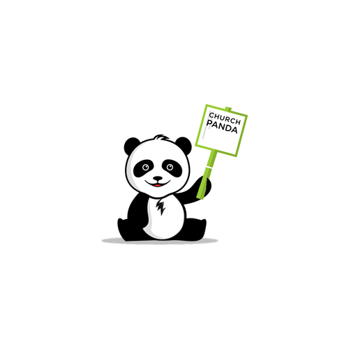 Bamboo design with the title 'Church Panda'
