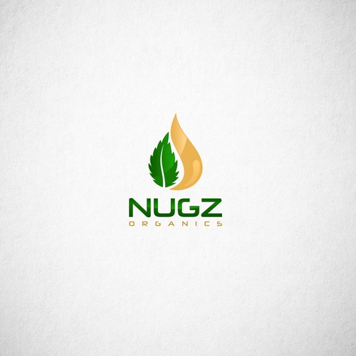 Cannabis leaf logo with the title 'NUGZ'