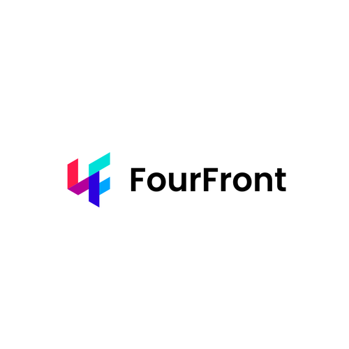 Logo with the title 'FourFront'