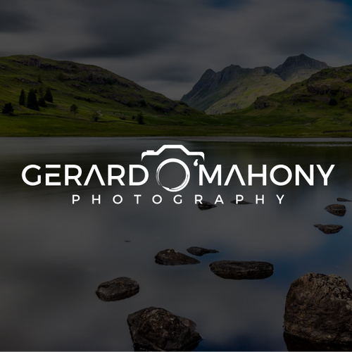Camera brand with the title 'GERARD O'MAHONY PHOTOGRAPHY'