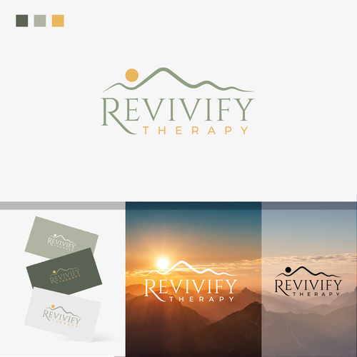 Fitness brand with the title 'Revivify Therapy'