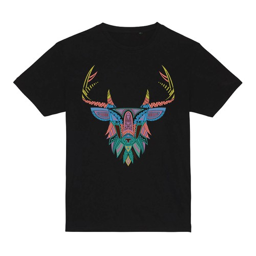 Abstract t-shirt with the title 't shirt illustration design'