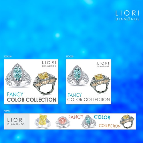 Ring design with the title 'Re-marketing Banners - 2'