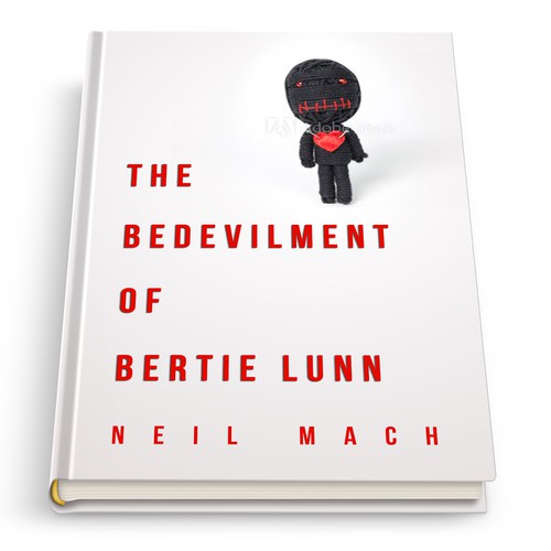 Witch book cover with the title 'Book Cover: Novel'