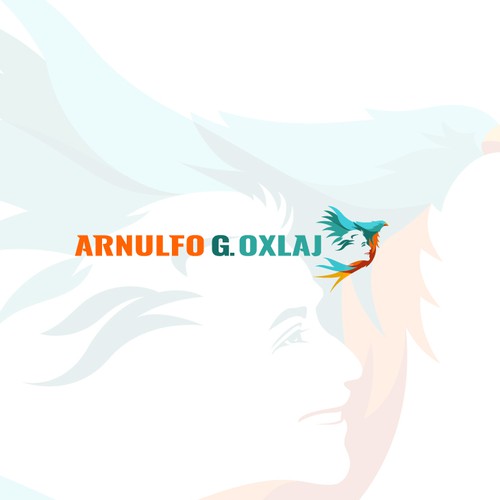 Positive logo with the title 'Arnulfo G. Oxlaj Personal Logo'