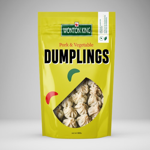 EPS design with the title 'Dumplings '
