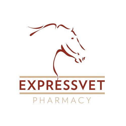 Horse artwork with the title 'Logo'