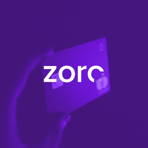 Cash logo with the title 'zoro card'