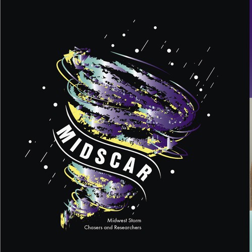 Storm design with the title 'Create a Tshirt design for a popular storm chasing team!'