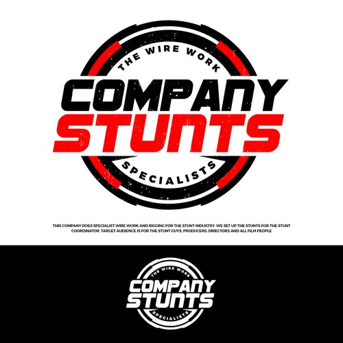 Adrenaline logo with the title 'Company Stunts'